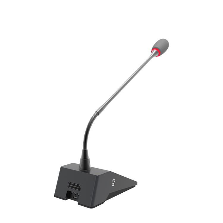 Analoog superkardioid gooseneck mikrofon